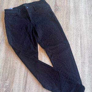 Joe’s Black Lightweight Demin Jean Cotton Skinny Pant Waist 28 Inseam 27